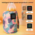 Baby Bottle Warmer 3-speed adjustment Baby Bottle Cup Warmer Car Portable USB Bottle Warmer Baby and Children Outdoor Travel